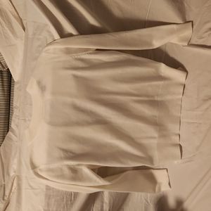 Woman's open back sweater